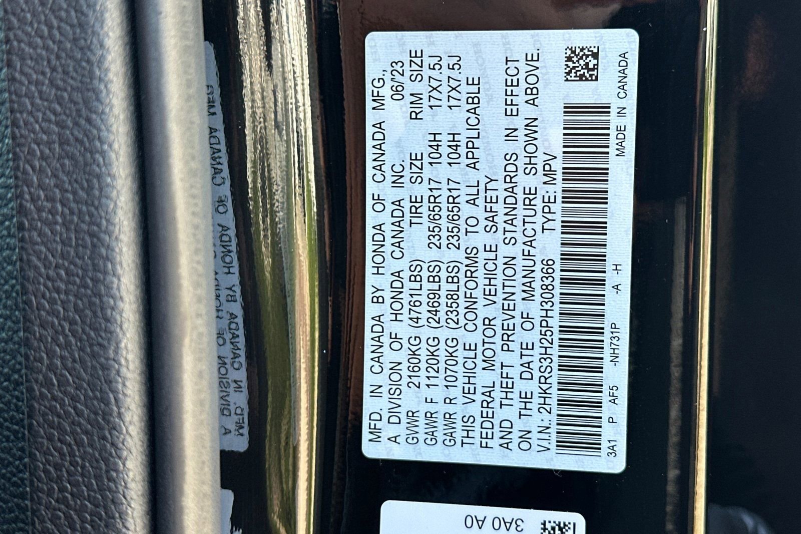 Certified 2023 Honda CR-V LX image 35