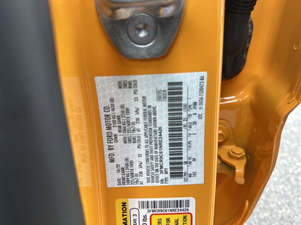 Used 2022 Ford Bronco Sport Outer Banks w/ Tech Package image 33