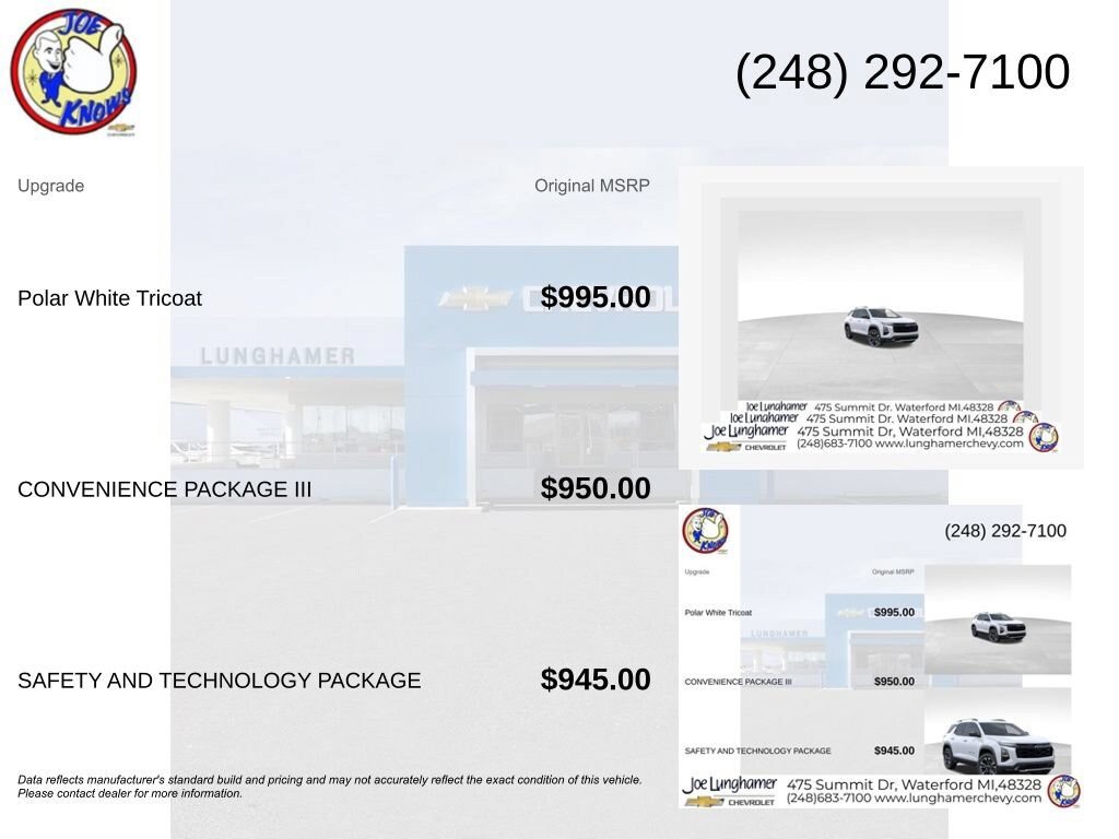 New 2026 Chevrolet Equinox RS w/ Convenience Package III AWD/4WD image 5