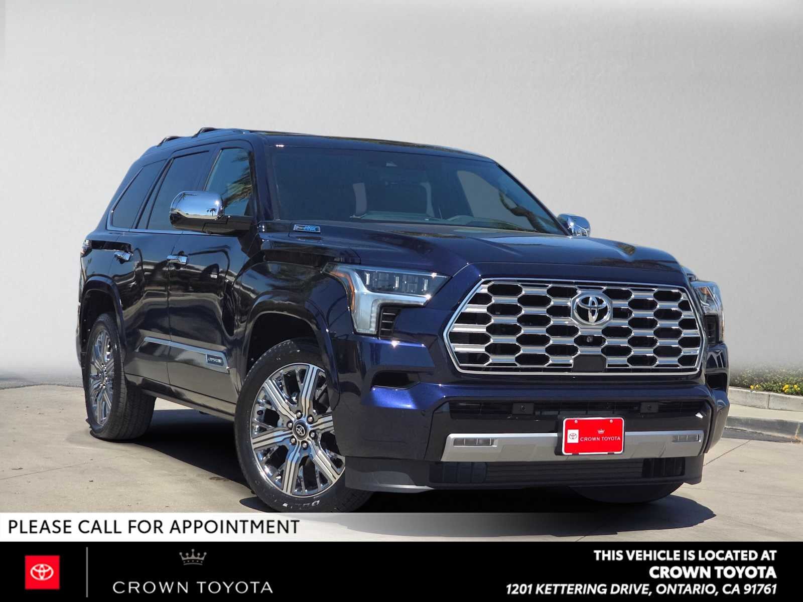 New 2026 Toyota Sequoia Capstone