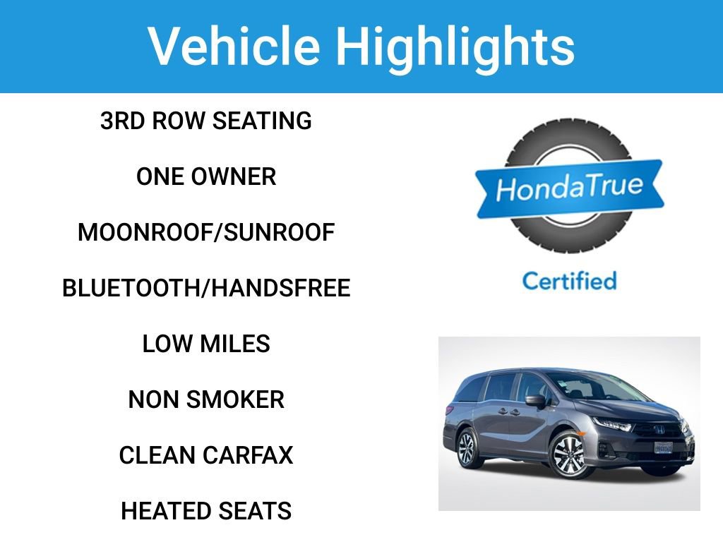 Certified 2025 Honda Odyssey EX-L video 2