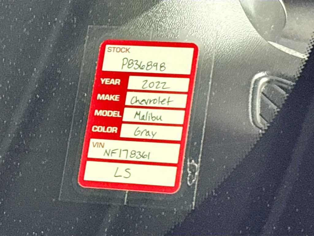 Used 2022 Chevrolet Malibu LS w/ Driver Confidence Package II image 24