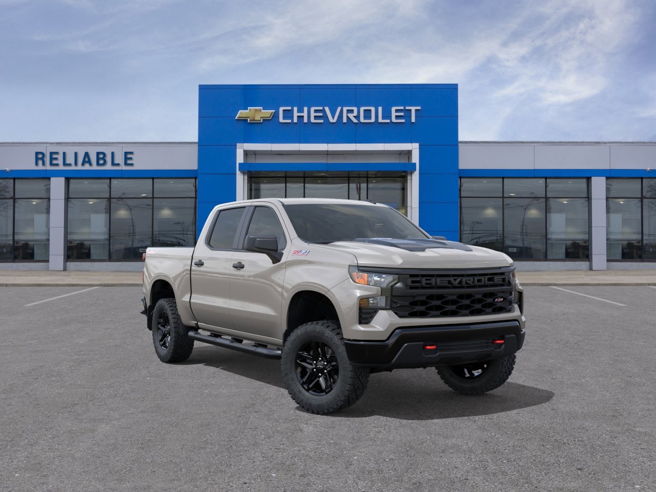New 2026 Chevrolet Silverado 1500 Custom Trail Boss AWD/4WD image 1