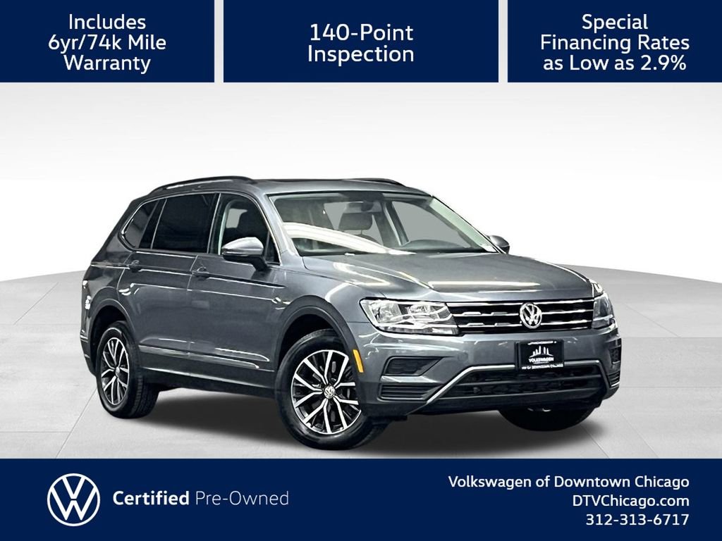 Used 2020 Volkswagen Tiguan SE w/ Panoramic Sunroof Package image 1