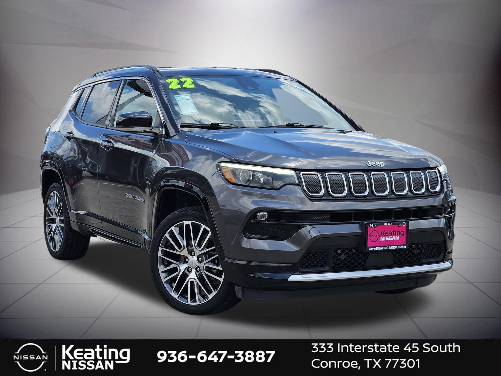 Used 2022 Jeep Compass Limited w/ Elite Group AWD/4WD image 3