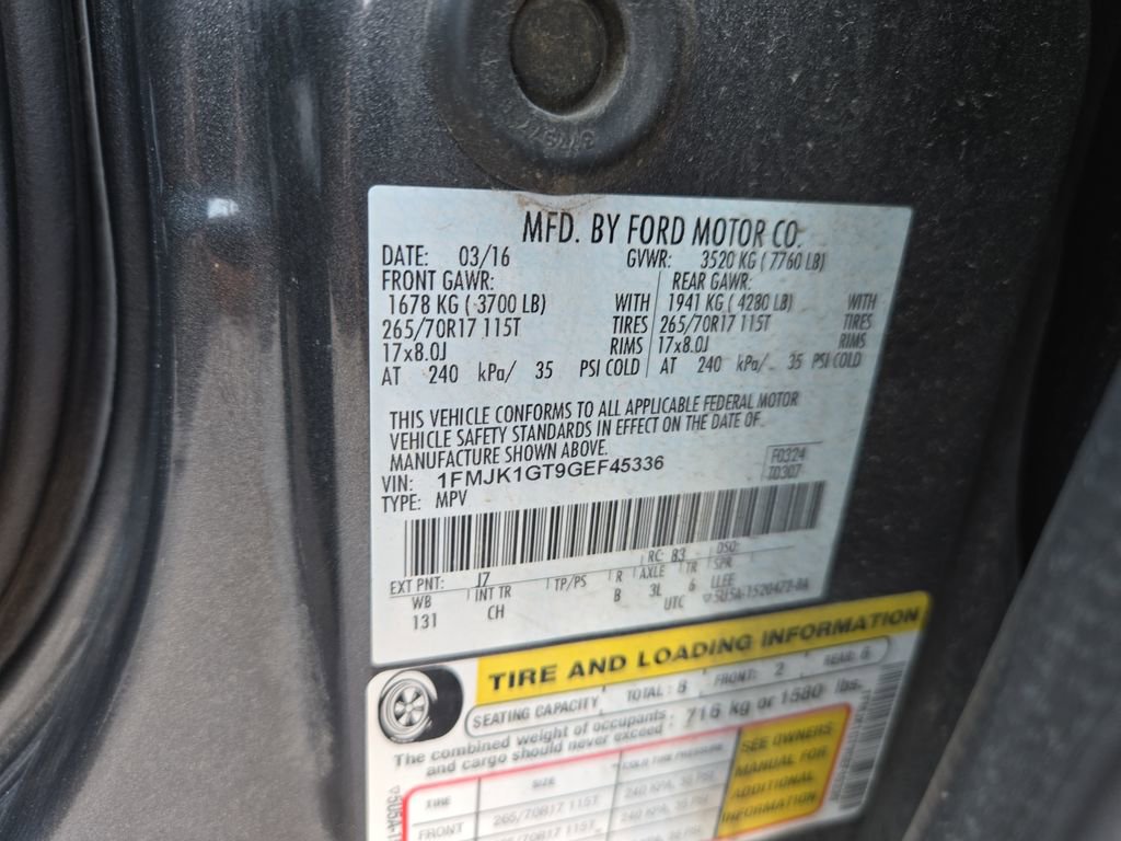 Used 2016 Ford Expedition EL XL w/ Equipment Group 101A image 30