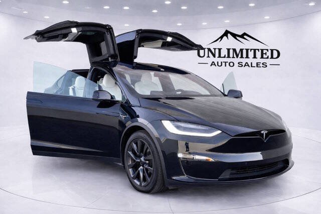 Used 2023 Tesla Model X Plaid AWD/4WD image 3