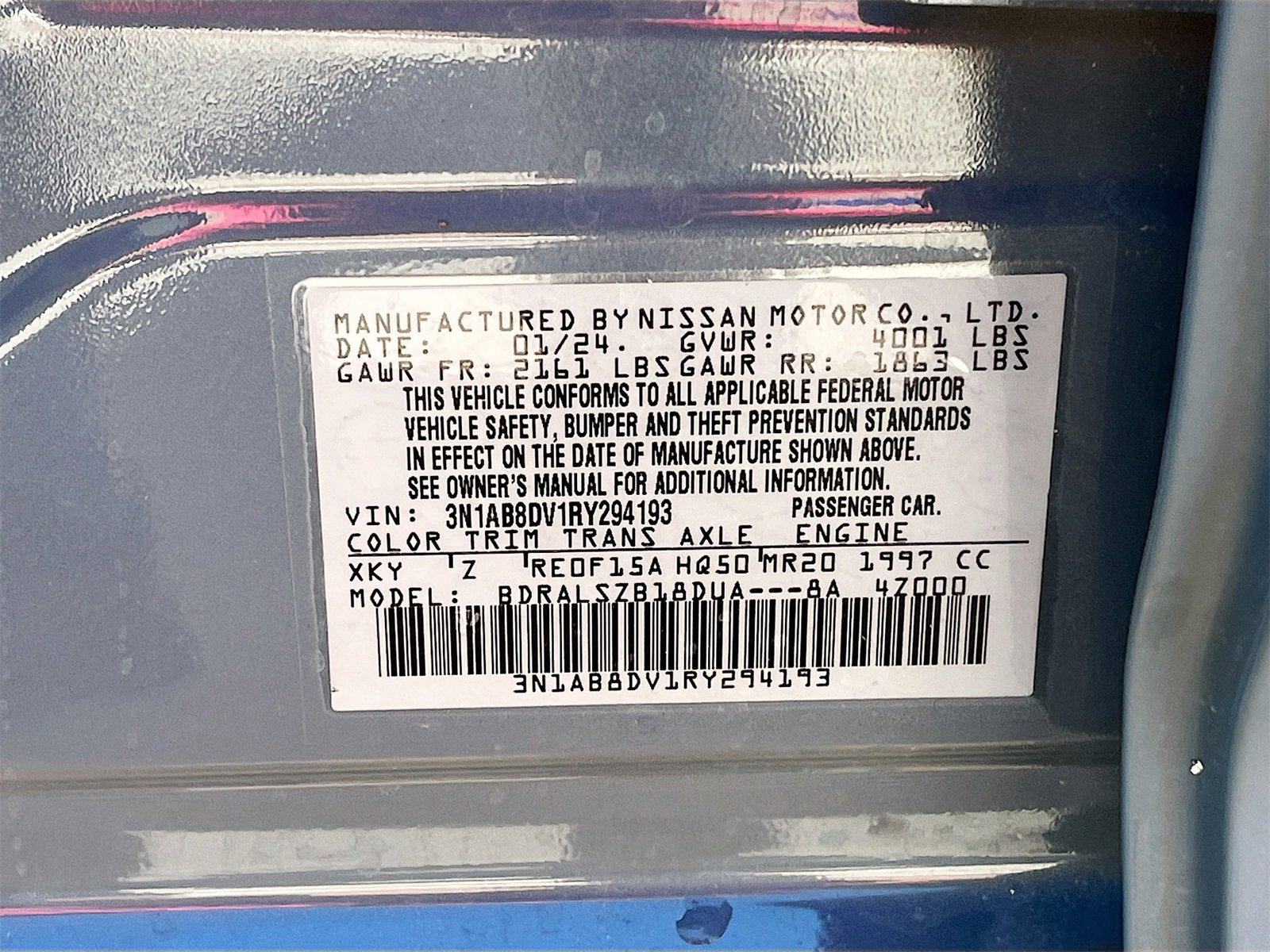 Used 2024 Nissan Sentra SR w/ SR Premium Package image 32
