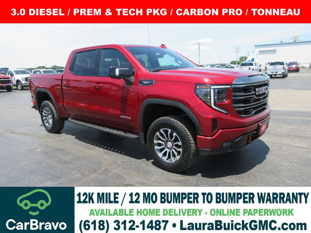 Certified 2022 GMC Sierra 1500 AT4 w/ AT4 Premium Package AWD/4WD image 1