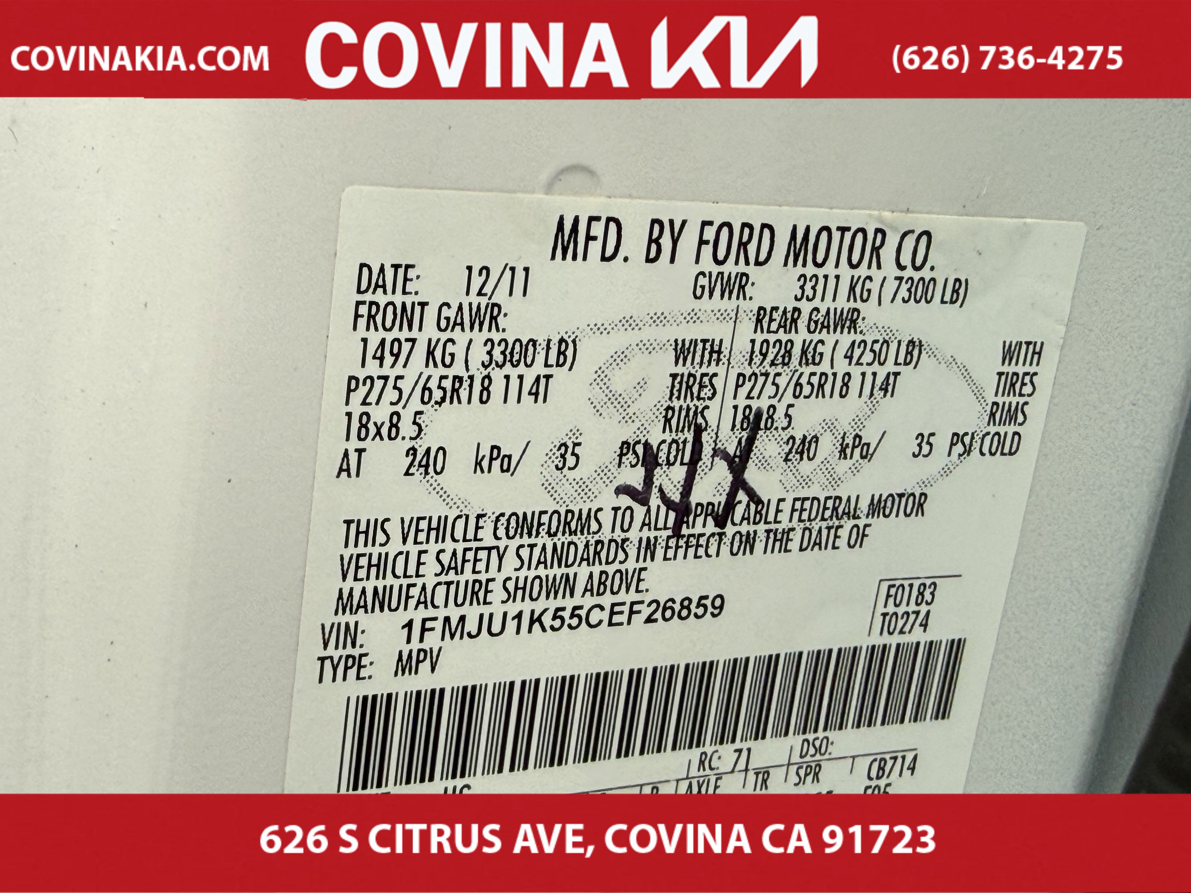 Used 2012 Ford Expedition Limited image 34