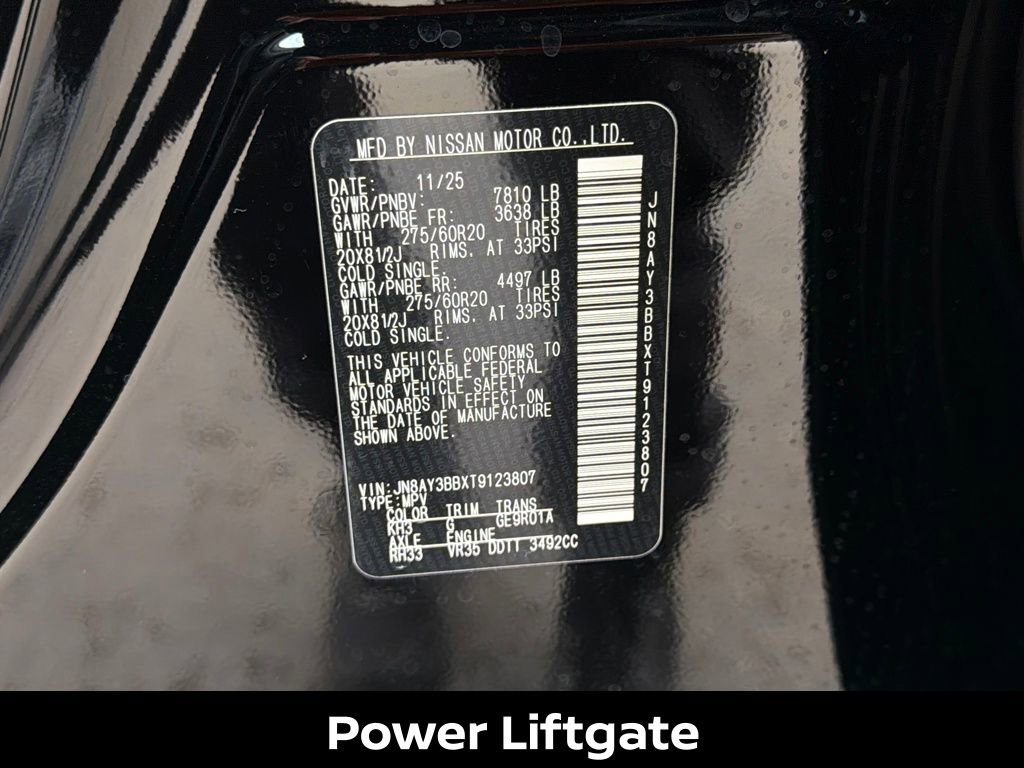 New 2026 Nissan Armada SL w/ Captain's Chari Seat Package AWD/4WD image 36
