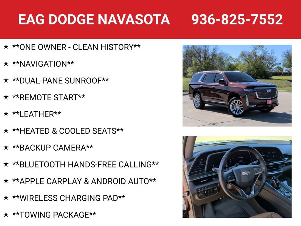 Used 2023 Cadillac Escalade Premium Luxury w/ LPO, Radiant Package image 4