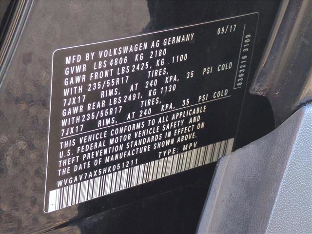 Used 2017 Volkswagen Tiguan Limited w/ Alloy Wheels Package image 23