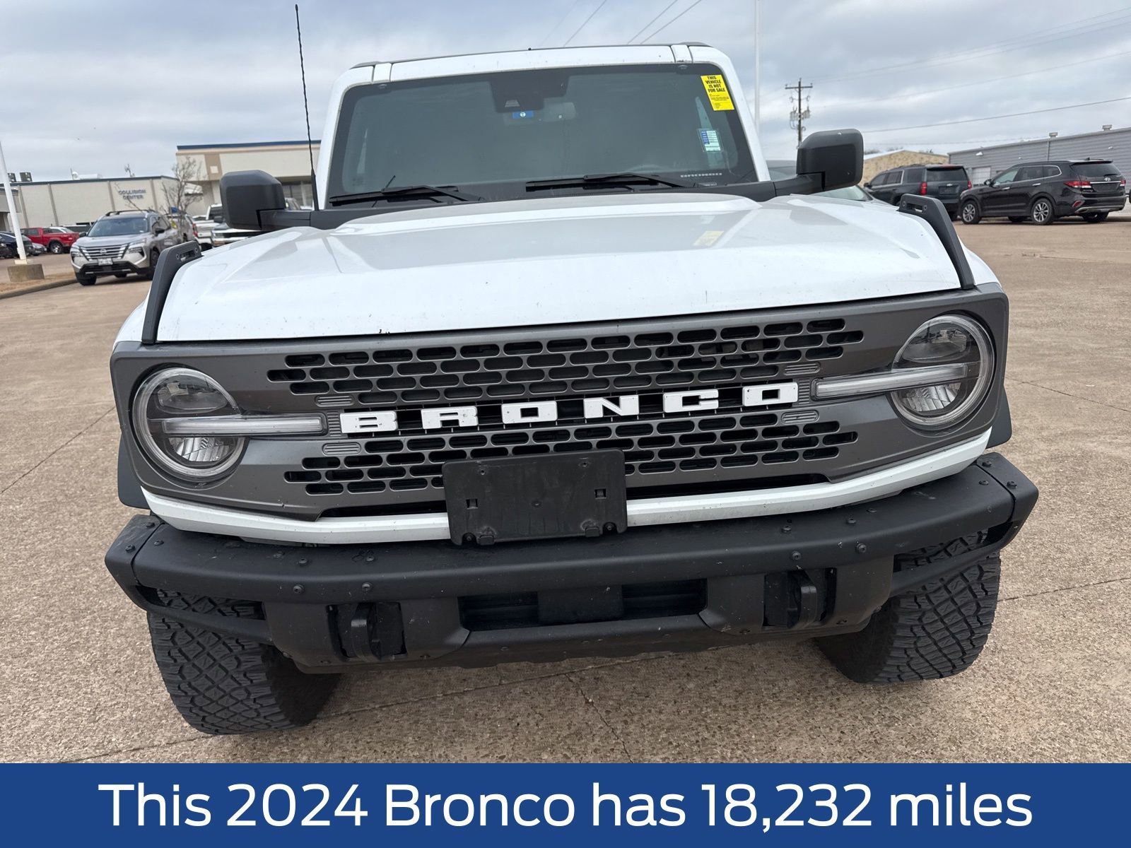 Used 2024 Ford Bronco Badlands w/ Sasquatch Package video 2