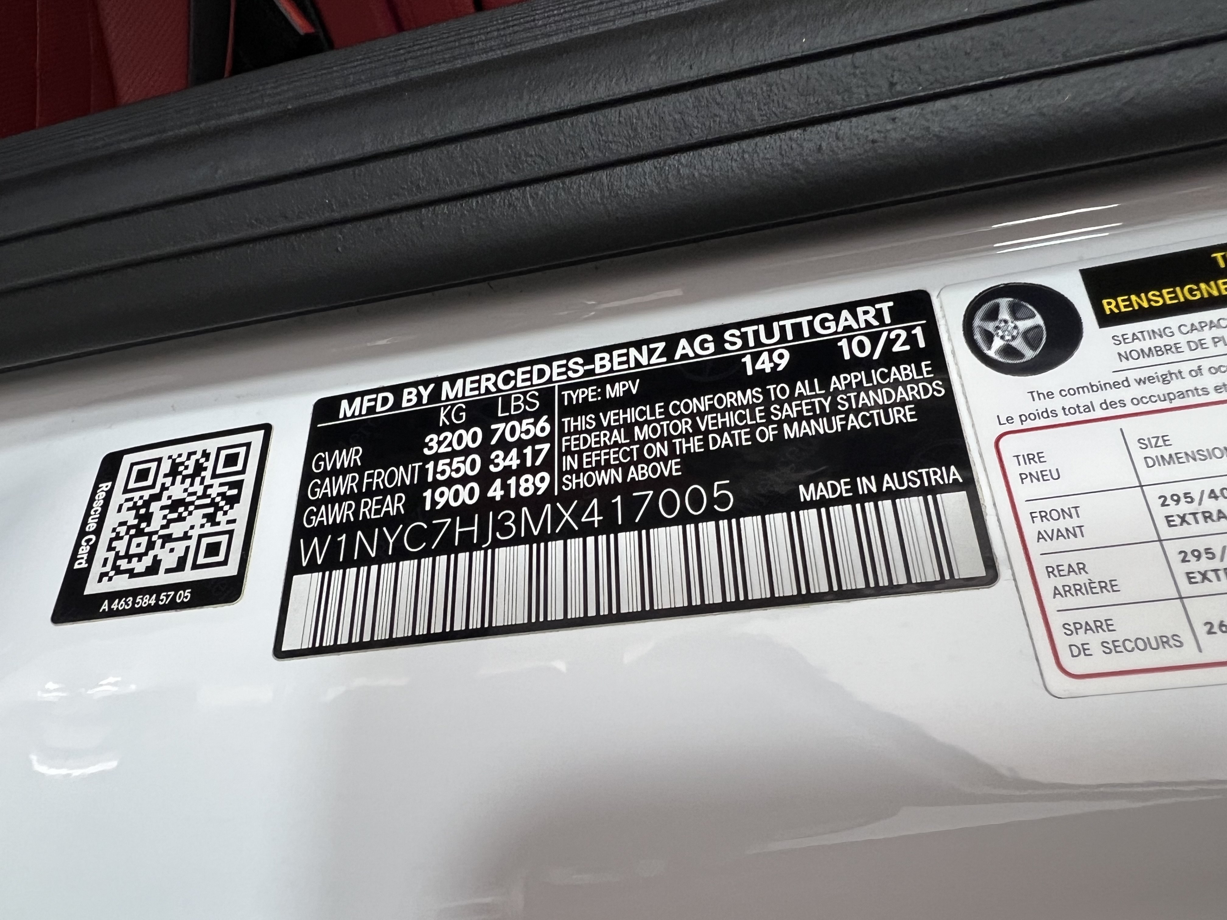 Used 2021 Mercedes-Benz G 63 AMG 4MATIC image 32
