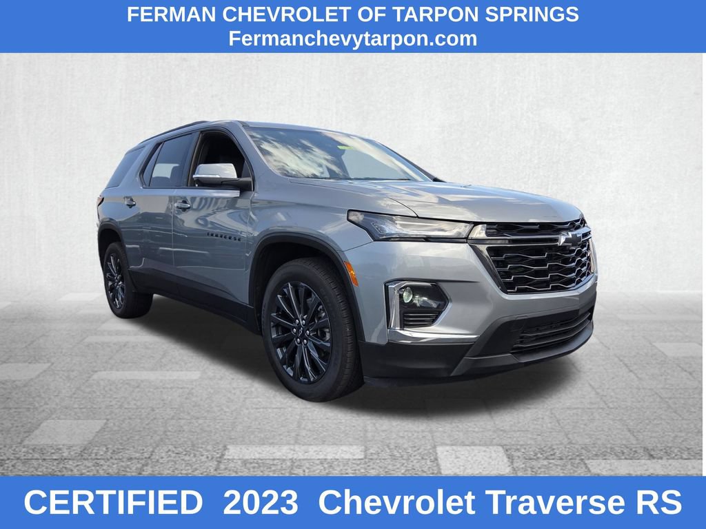 Certified 2023 Chevrolet Traverse RS w/ LPO, Floor Liner Package
