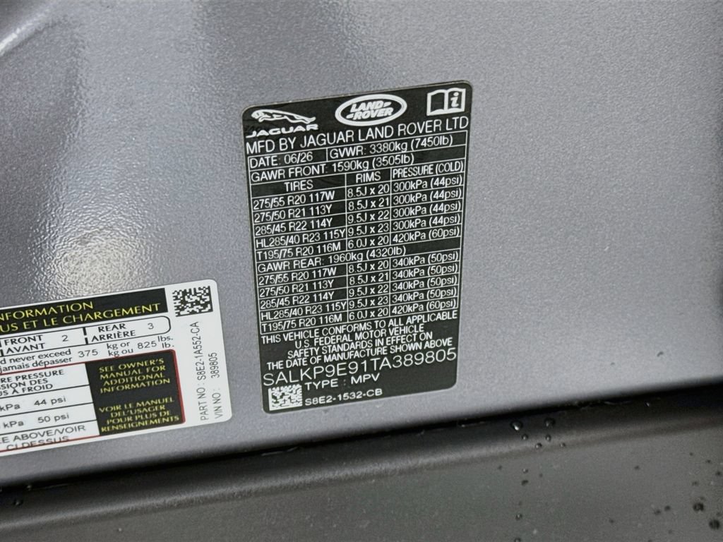 New 2026 Land Rover Range Rover SE AWD/4WD image 33