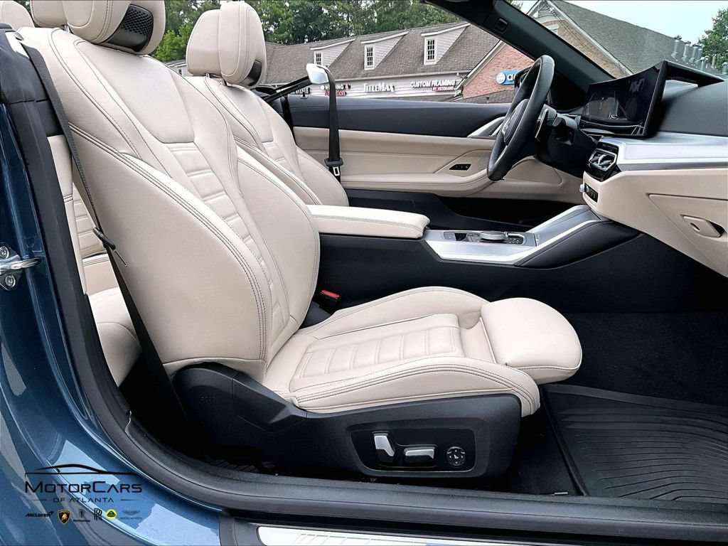 Used 2024 BMW 430i Convertible w/ M Sport Package RWD image 8