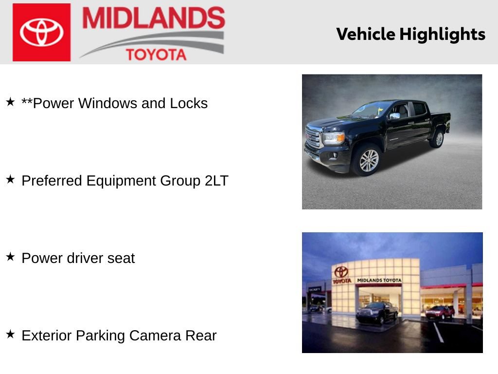 Used 2017 GMC Canyon SLT w/ Trailering Package RWD image 2