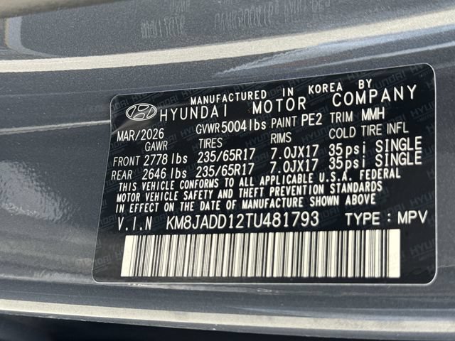 New 2026 Hyundai Tucson Blue SE AWD/4WD image 33