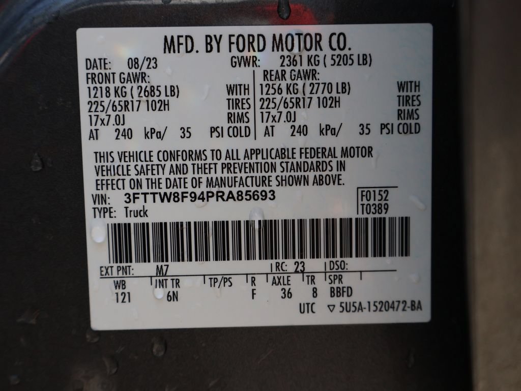 Used 2023 Ford Maverick Lariat w/ Lariat Luxury Package AWD/4WD image 46