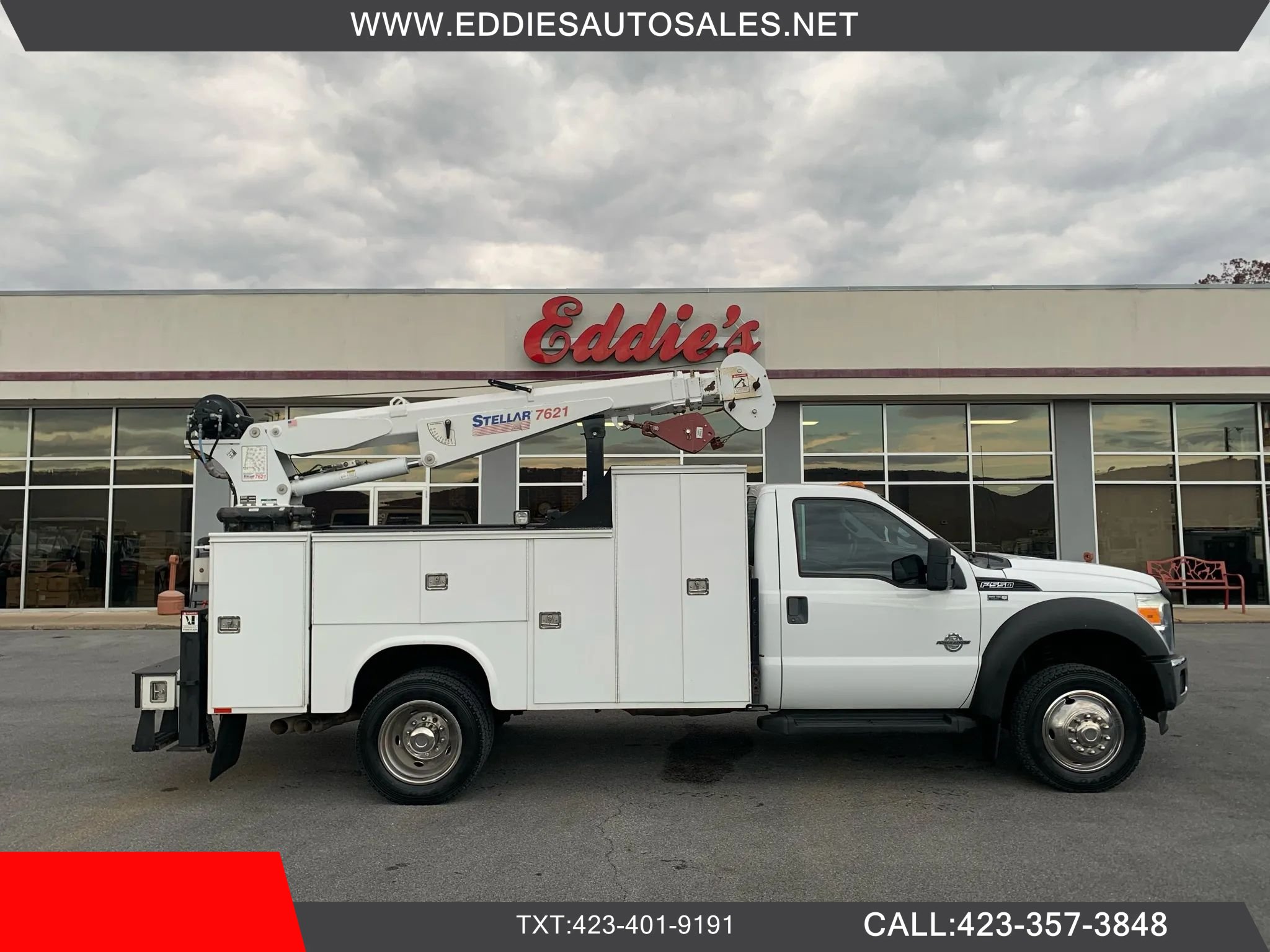 Used 2011 Ford F550 4x4 Regular Cab Super Duty w/ Payload Upgrade Pkg
