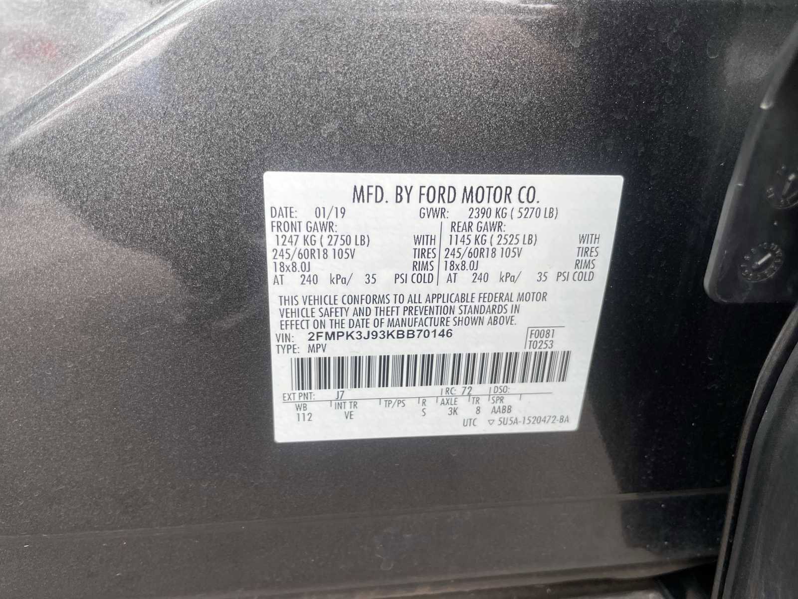 Used 2019 Ford Edge SEL w/ Equipment Group 201A image 25