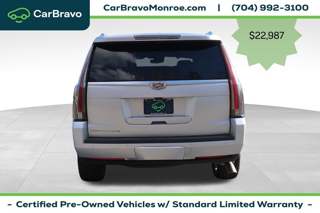 Certified 2018 Cadillac Escalade Premium Luxury AWD/4WD image 7