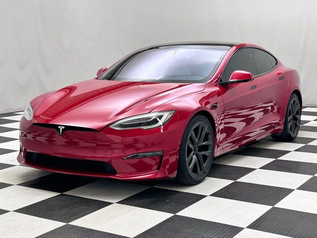Used 2022 Tesla Model S Plaid AWD/4WD image 3
