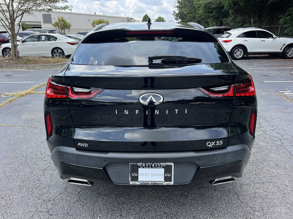 Used 2022 INFINITI QX55 Sensory w/ Lighting Package AWD/4WD image 4