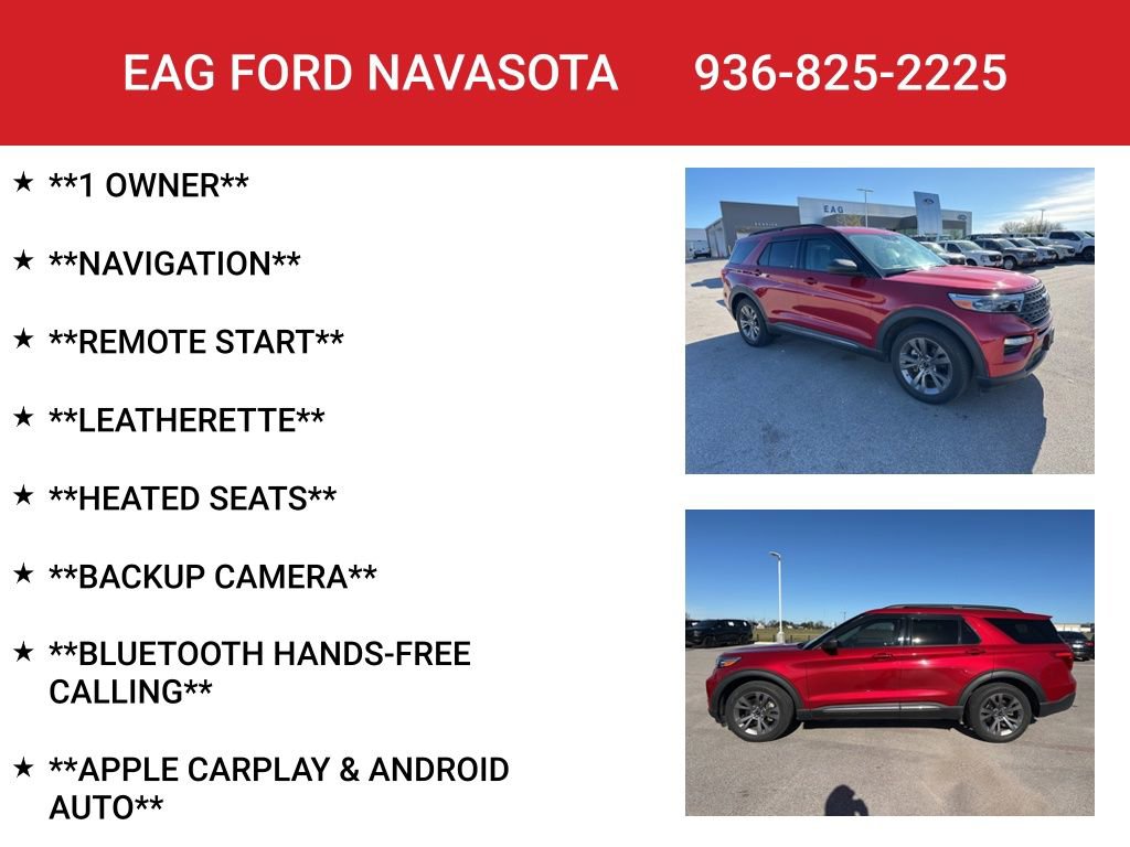 Used 2021 Ford Explorer XLT w/ Equipment Group 202A image 4