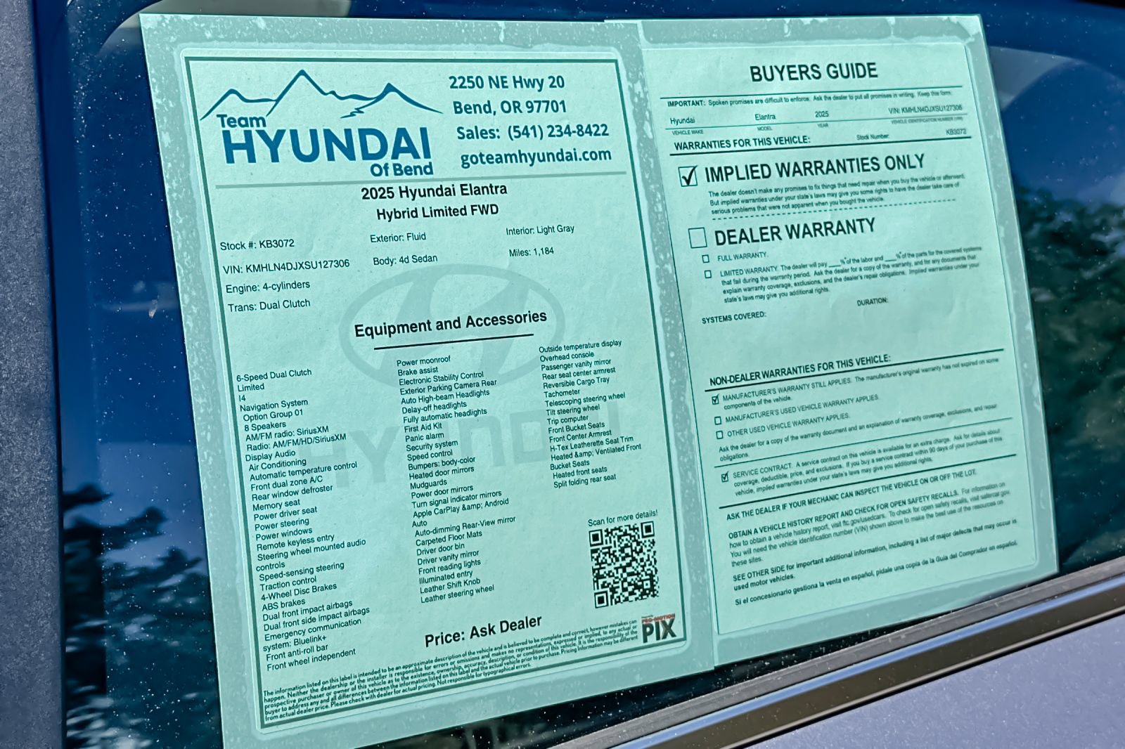 Used 2025 Hyundai Elantra Limited FWD image 40