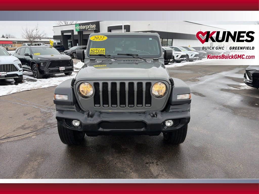 Used 2022 Jeep Wrangler Unlimited Sport AWD/4WD image 13
