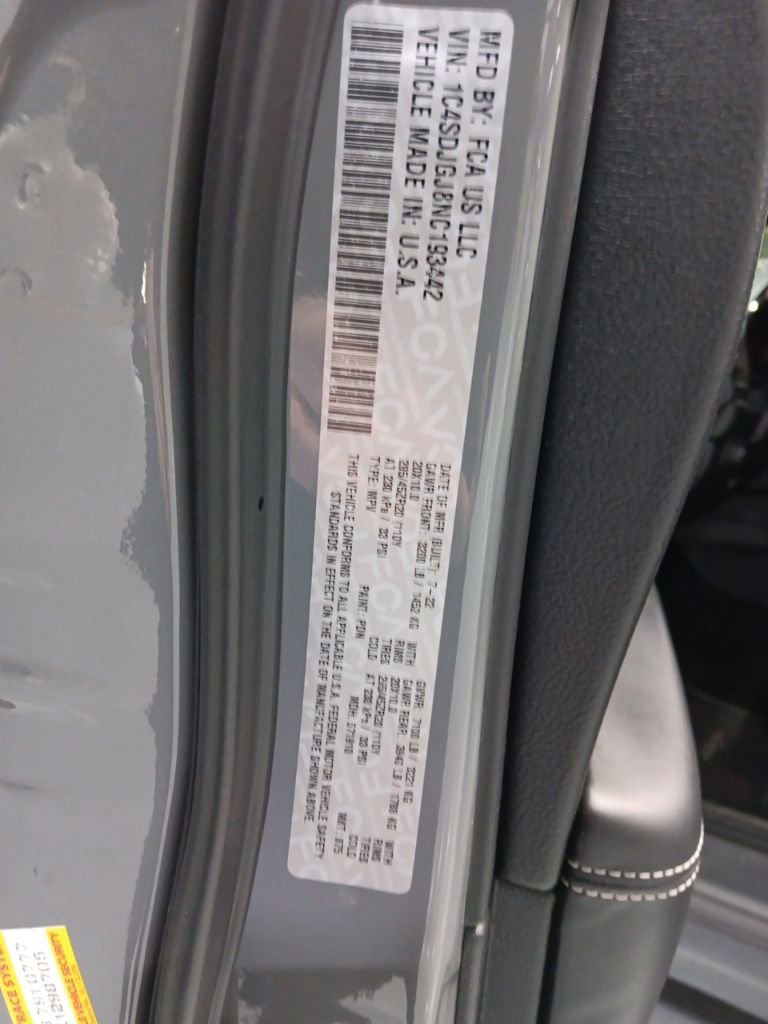 Used 2022 Dodge Durango SRT w/ Trailer Tow Group IV image 10