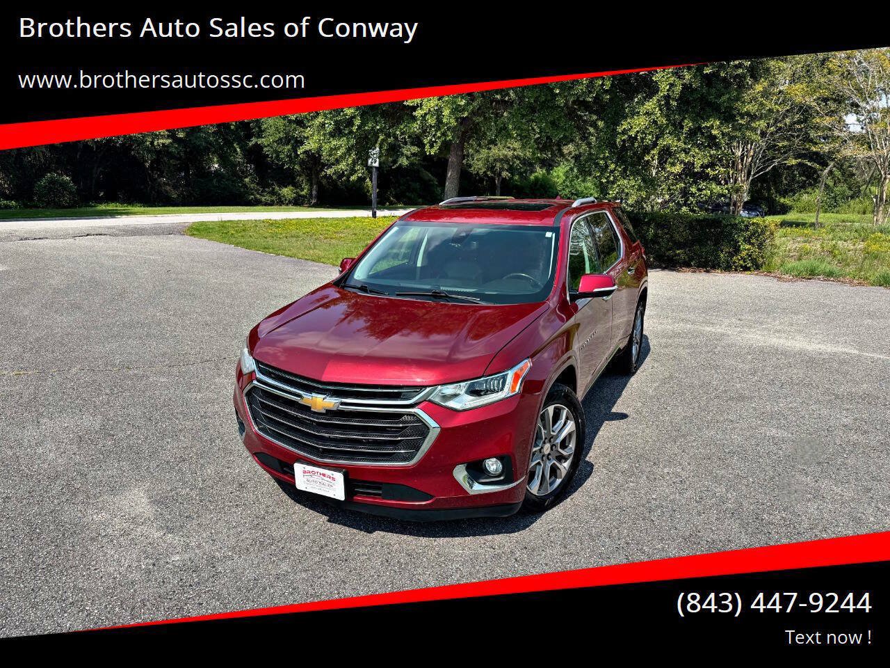 Used 2019 Chevrolet Traverse Premier w/ LPO, Floor Liner Package AWD/4WD image 1