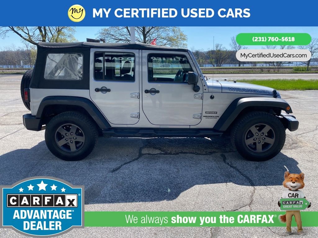 Used 2016 Jeep Wrangler Unlimited Sport w/ Trailer Tow Group AWD/4WD image 4