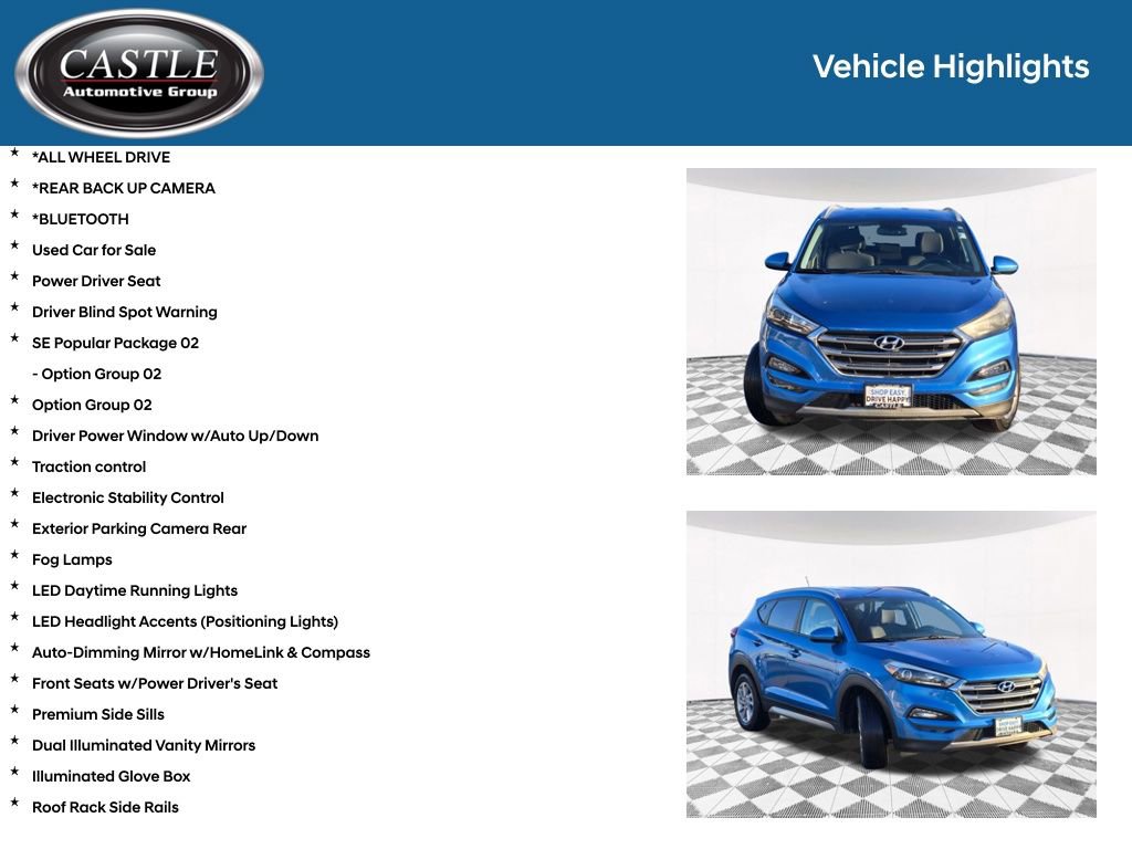 Used 2017 Hyundai Tucson SE image 3