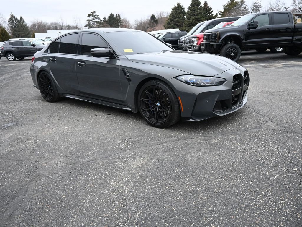 Used 2022 BMW M3 Competition w/ M Carbon Exterior Package AWD/4WD image 14
