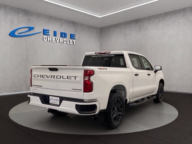 New 2026 Chevrolet Silverado 1500 Custom w/ Turbomax Blackout Package AWD/4WD image 8