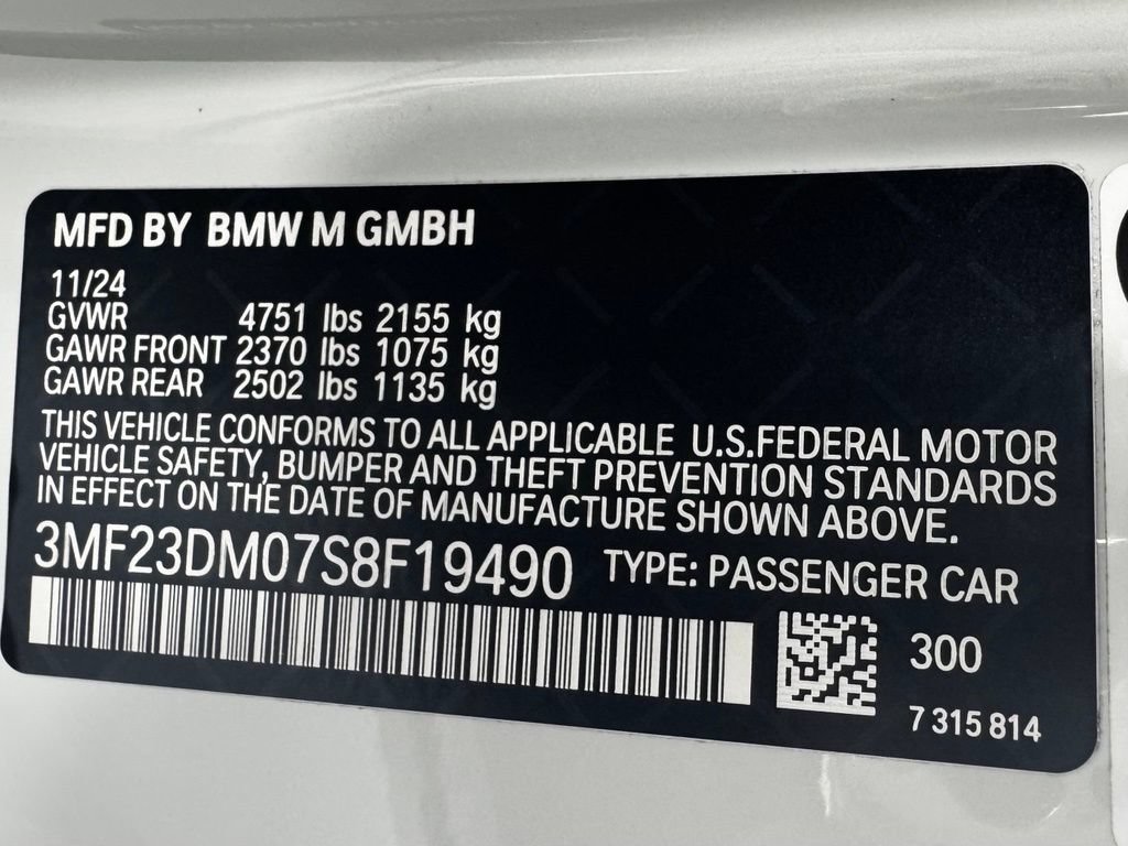 Used 2025 BMW M2 w/ Lighting Package RWD image 9