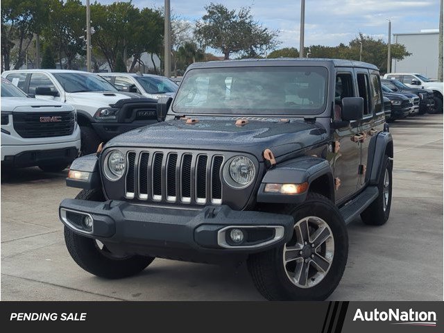 Used 2018 Jeep Wrangler Unlimited Sahara image 1