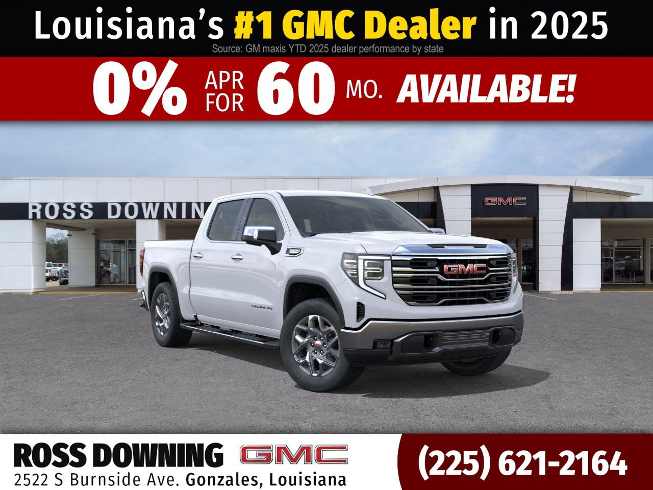 New 2026 GMC Sierra 1500 SLT RWD image 1
