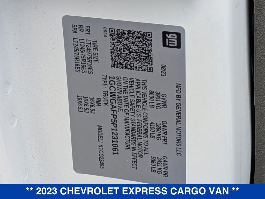 Certified 2023 Chevrolet Express 2500 w/ Driver Convenience Package image 41