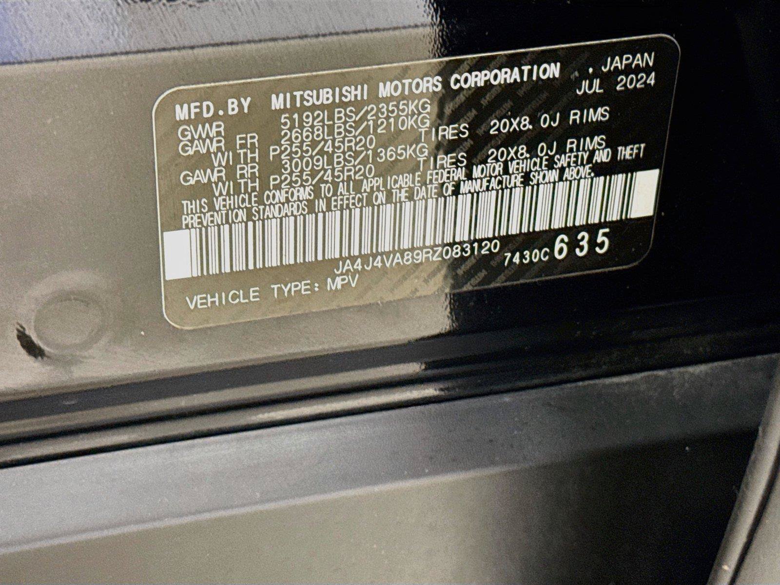 Used 2024 Mitsubishi Outlander SE Black Edition AWD/4WD image 23