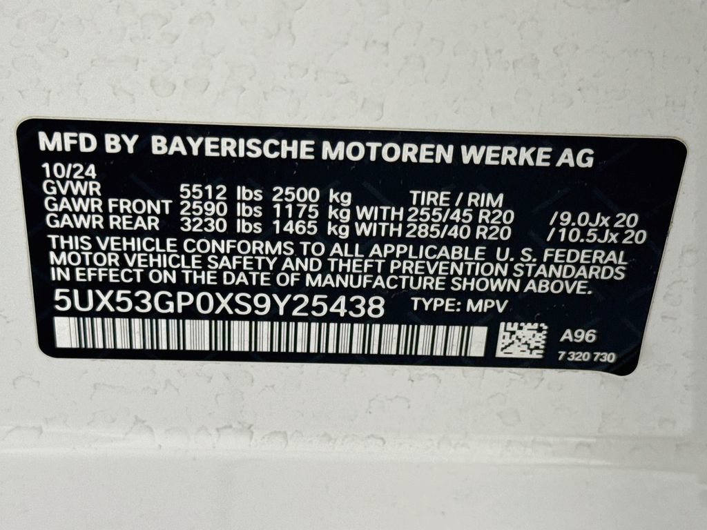 Certified 2025 BMW X3 xDrive30i w/ Premium Package AWD/4WD image 33