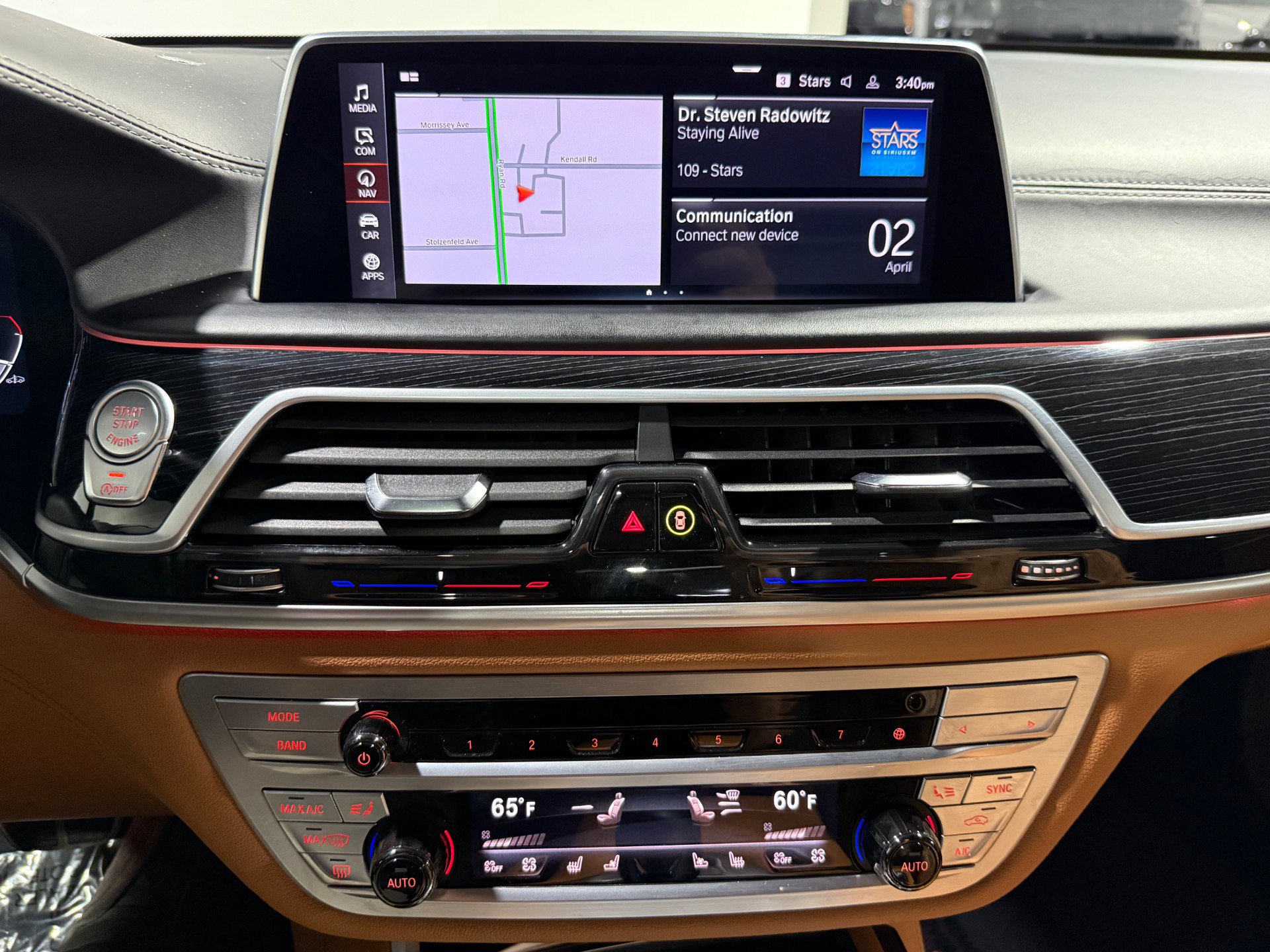 Used 2022 BMW 740i xDrive w/ M Sport Package image 52