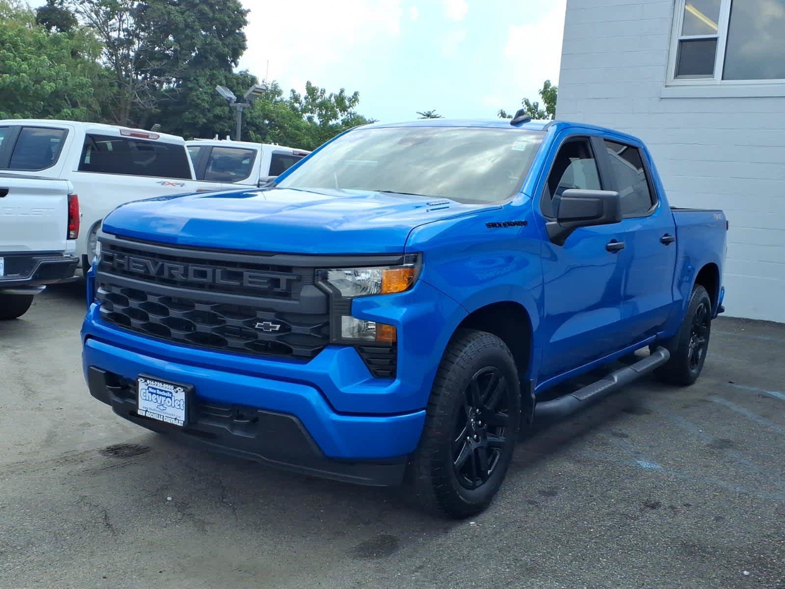 Certified 2026 Chevrolet Silverado 1500 Custom w/ Turbomax Blackout Package AWD/4WD image 3