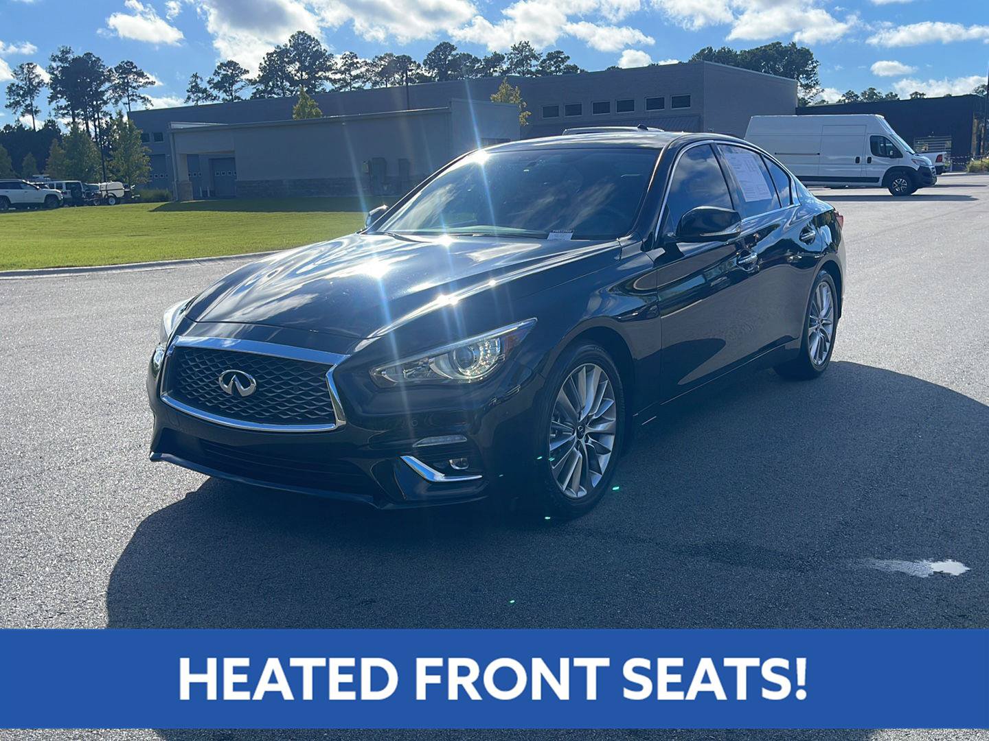 Used 2023 INFINITI Q50 Luxe w/ Cargo Package RWD image 3