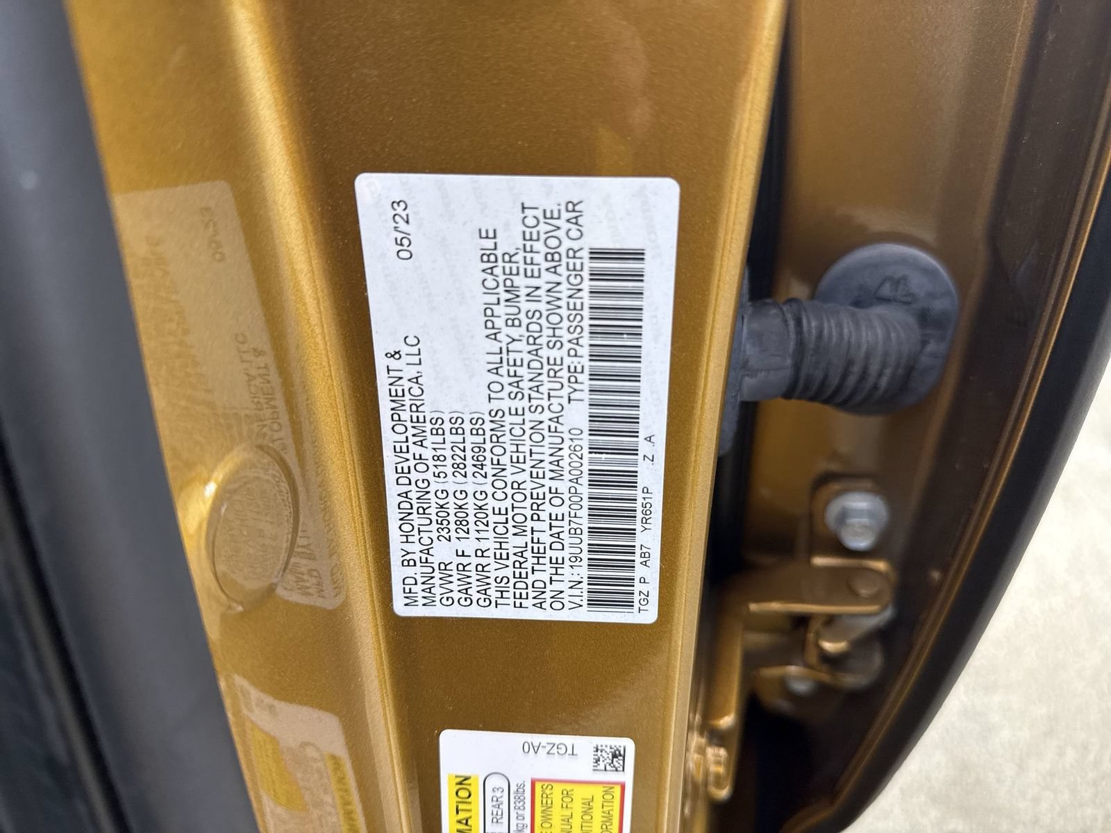 Certified 2023 Acura TLX Type S AWD/4WD image 38