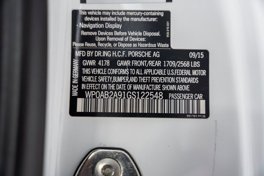 Used 2016 Porsche 911 Carrera 4S image 60